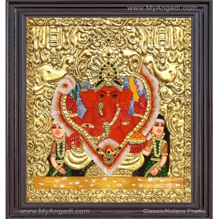 Sidhi Ganapathi Tanjore Paintings