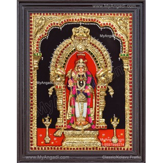 palani Raja Alangara Murugan 3D Tanjore Painting