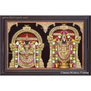 3D Balaji Thayaar Tanjore Painting
