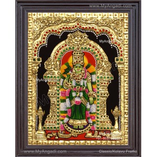 Meenakshi Amman Tanjore Painting