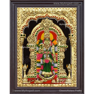 Meenakshi Amman Tanjore Painting