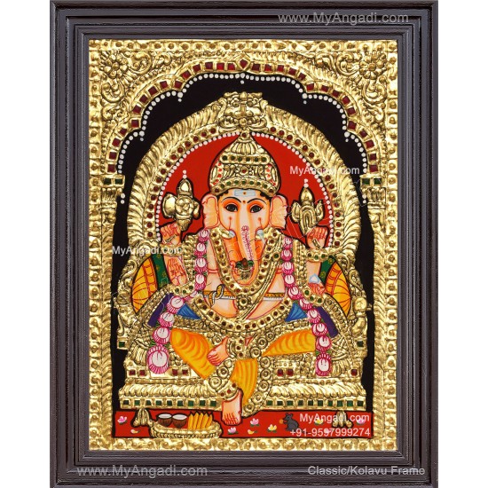 Vinayagar Tanjore Painting