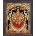 Gajalakshmi Tanjore Painting