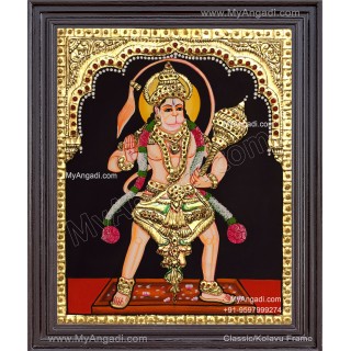 Hanuman Tanjore Painting