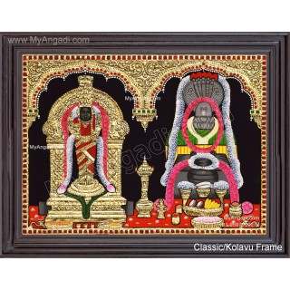 Vaitheeswaran Thaiyal Nayagi Tanjore Painting
