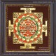 Sri Chakram Tanjore Painting