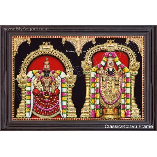 3D Balaji Thayaar Tanjore Painting