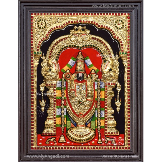 2D Balaji Tanjore Painting