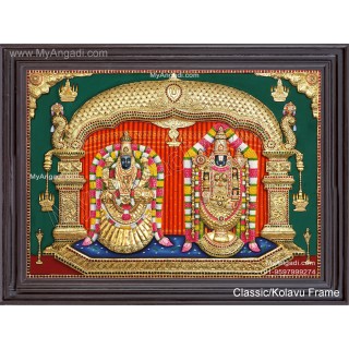 3D Balaji Thayar Tanjore Painting