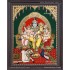 Shiva Family Tanjore Painting