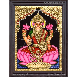Mahalakshmi Tanjore Painting