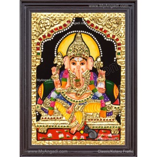 Ganesha Tanjore Painting