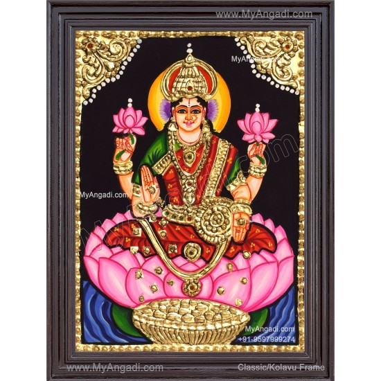 Mahalakshmi Tanjore Painting