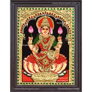 Mahalakshmi Tanjore Painting
