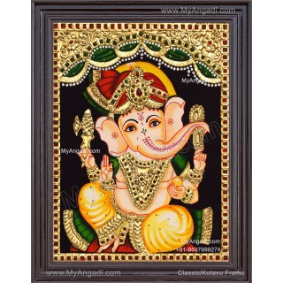 Ganesh  Tanjore Paintings