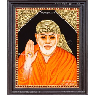 Saibaba Tanjore Painting