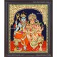 Shivan Family Tanjore Painting