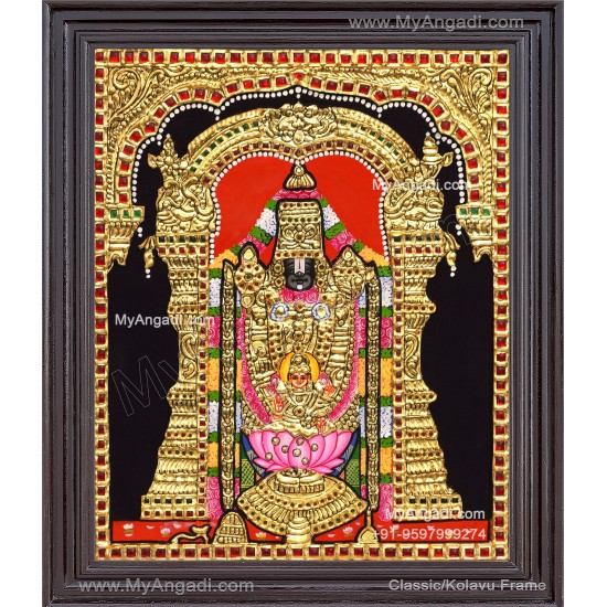 Balaji Lakshmi  Tanjore Painting