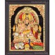 Shivan Family Tanjore Painting