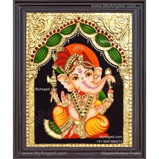 Ganesh Tanjore Painting
