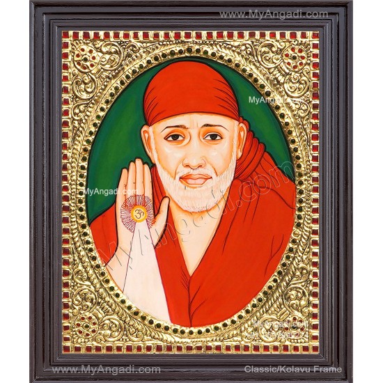 Saibaba Tanjore Painting