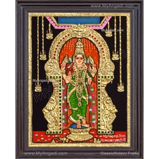 Meenakshi Amman Tanjore Painting