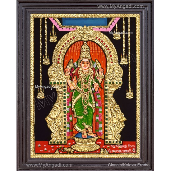 Meenakshi Amman Tanjore Painting