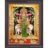 Grahalakshmi Tanjore Painting, Graha Lakshmi Tanjore Painting