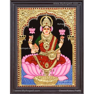 Mahalakshmi Tanjore Painting