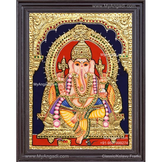 Vinayagar Tanjore Painting 