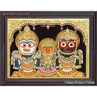 Jagannathar -  Tanjore Painting