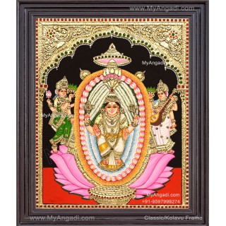 kateel Durga Tanjore Painting