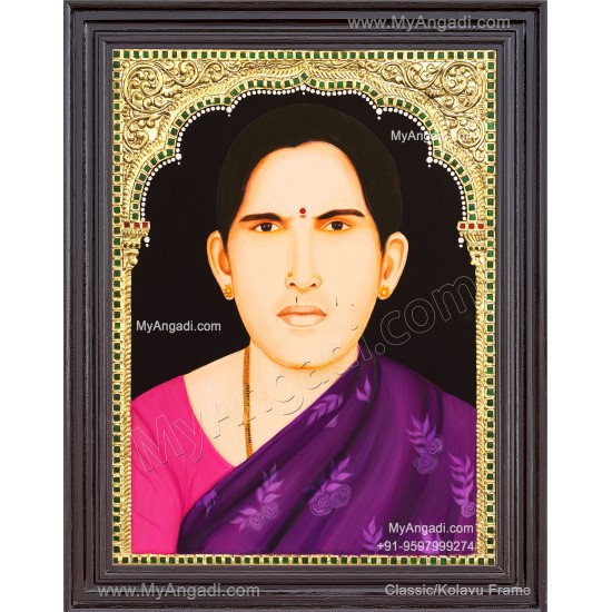 Portrait Tanjore Painting
