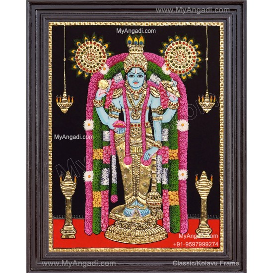 Guruvayurappan Tanjore Painting