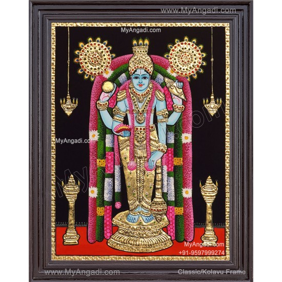 Guruvayurappan Tanjore Painting