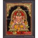 Ganesha 3d Embossed Tanjore Painting