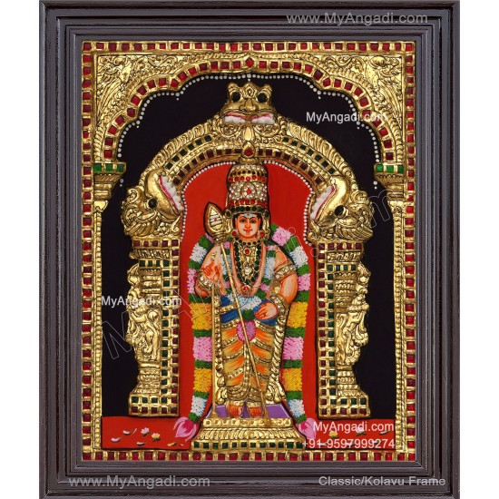 Murugar 3D Tanjore Painting
