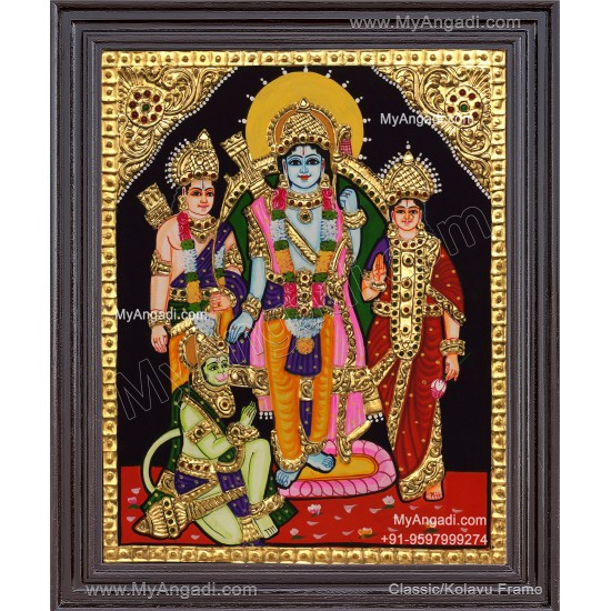 Ram Darbar Tanjore Painting