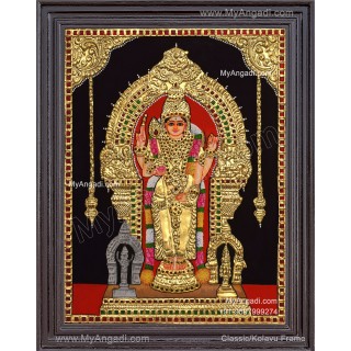 Thiruchendhur Murugan Tanjore Painting