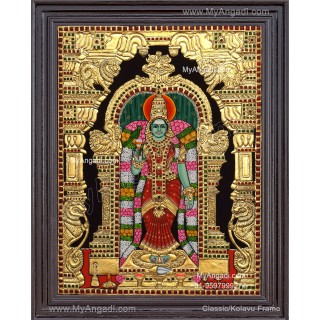 Meenakshi Amman Tanjore Painting