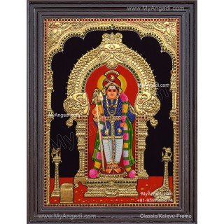 Palani  Murugan Tanjore Painting