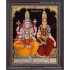 Vishnu and Lakshmi Tanjore Painting, Vishnu and Lakshmi Tanjore Painting