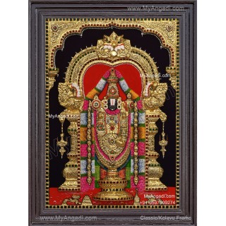 Balaji 3d Tanjore Painting