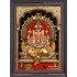 Ganesha 3d Embossed Tanjore Painting