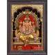 Ganesha 3d Embossed Tanjore Painting