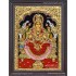 Gajalakshmi Tanjore Painting