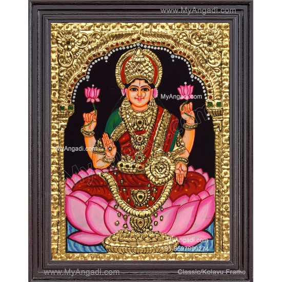 Mahalakshmi Tanjore Painting