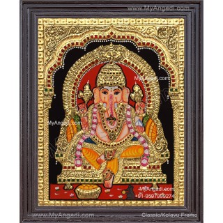 Ganesha Tanjore Painting