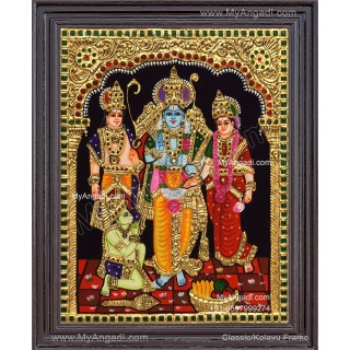 Ram Darbar Tanjore Painting
