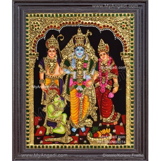 Ram Darbar Tanjore Painting